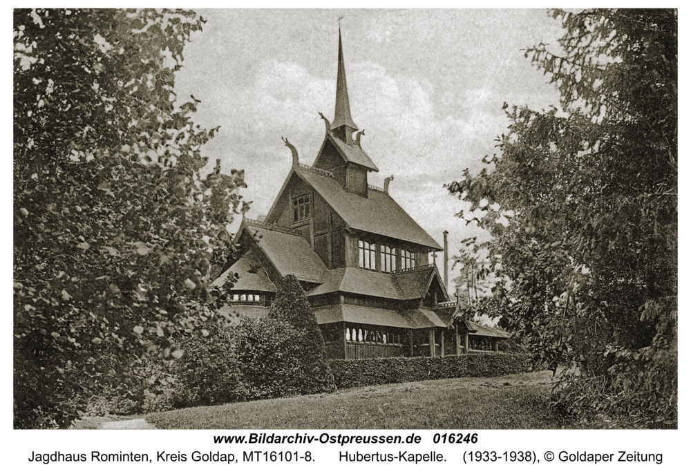 Jagdhaus Rominten, Hubertus-Kapelle