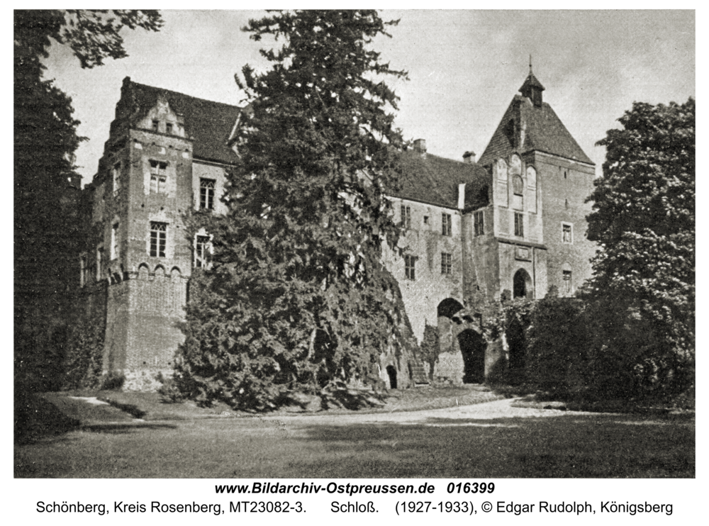 Schönberg Kr. Rosenberg, Schloss