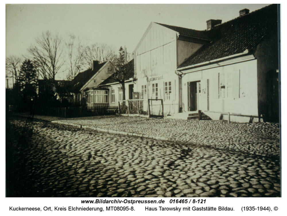 Kuckerneese, Haus Tarowsky mit Gaststätte Bildau