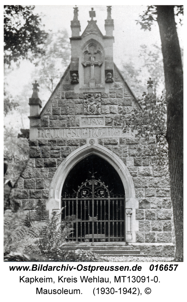 Kapkeim, Mausoleum