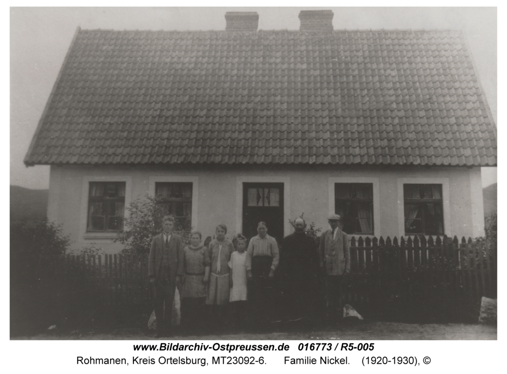 Rohmanen, Familie Nickel