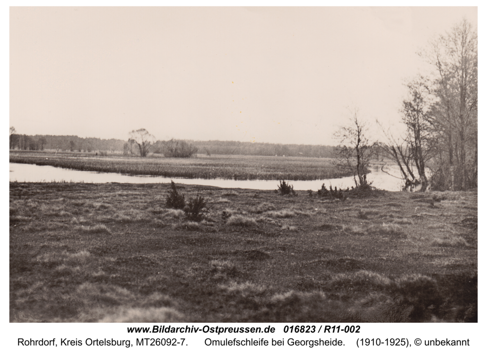 Rohrdorf, Omulefschleife bei Georgsheide