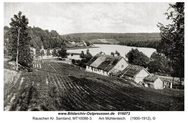 Rauschen Kr. Samland, Am Mühlenteich