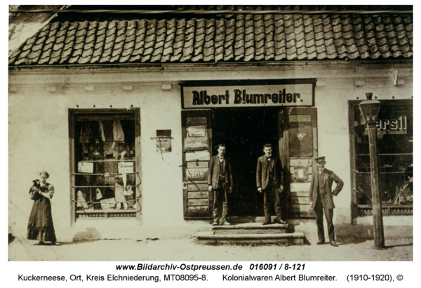 Kuckerneese, Kolonialwaren Albert Blumreiter
