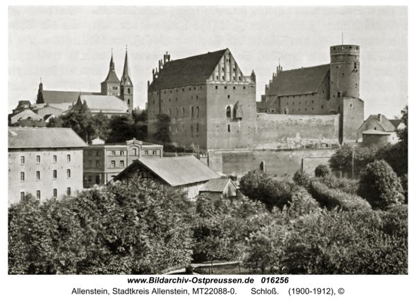 Allenstein, Schloß