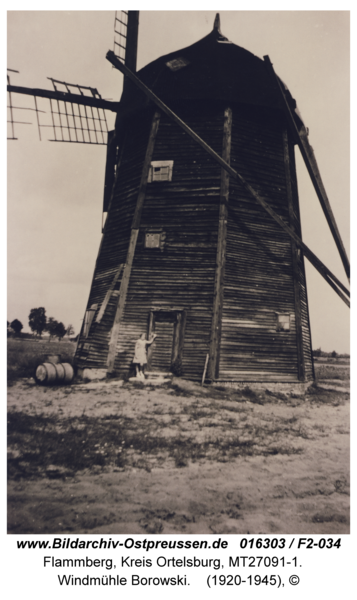 Flammberg, Windmühle Borowski