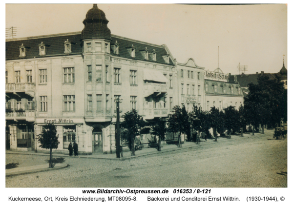 Kuckerneese, Bäckerei und Conditorei Ernst Wittrin