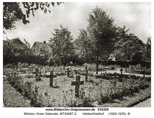 Mörken, Heldenfriedhof