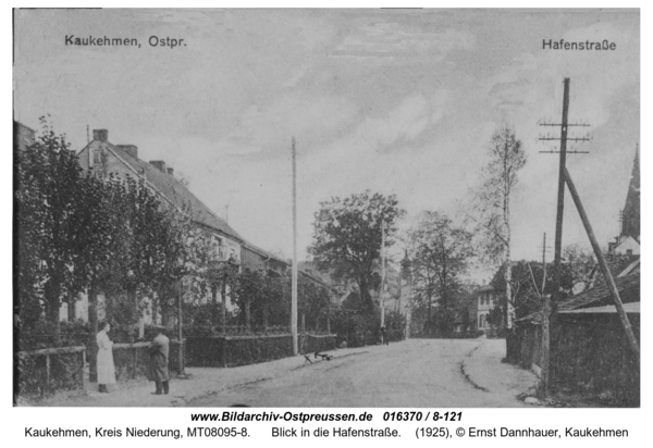 Kuckerneese, Blick in die Hafenstraße