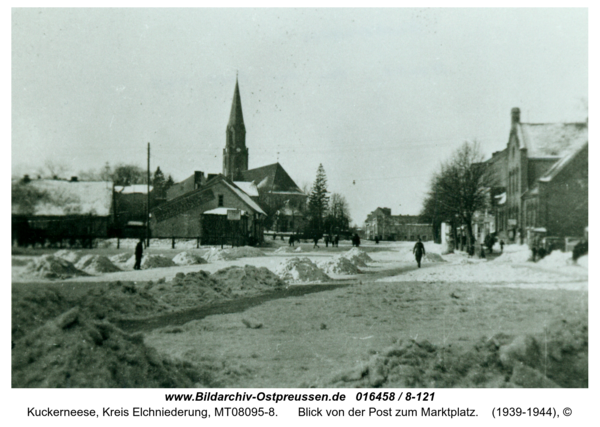 Kuckerneese, Blick von der Post zum Marktplatz