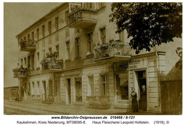 Kuckerneese, Haus Fleischerei Leopold Hollstein