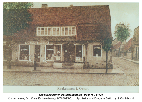 Kuckerneese, Apotheke und Drogerie Birth