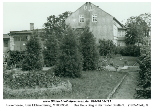 Kuckerneese, Das Haus Berg in der Tilsiter Straße 9