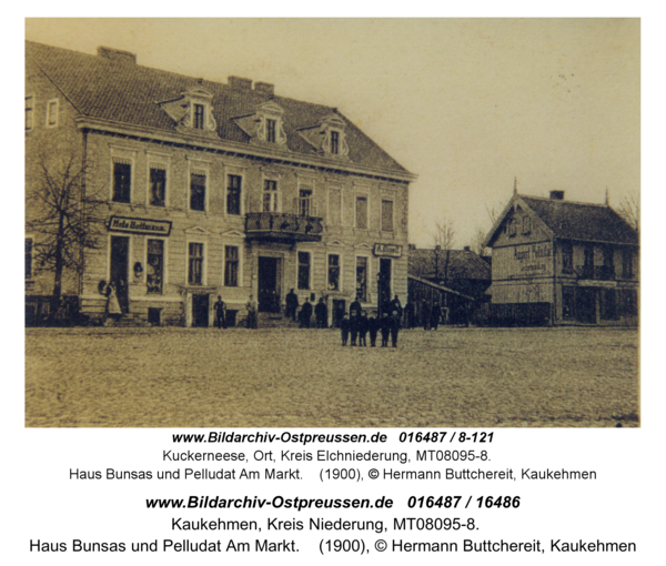 Kuckerneese, Haus Bunsas und Pelludat Am Markt