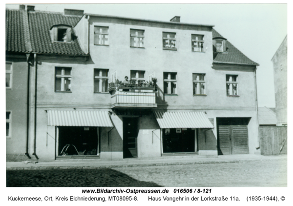 Kuckerneese, Haus Vongehr in der Lorkstraße 11a