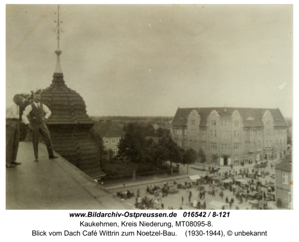 Kuckerneese, Blick vom Dach Café Wittrin zum Noetzel-Bau