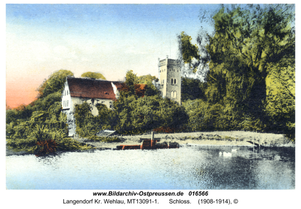 Langendorf Kr. Wehlau, Schloss