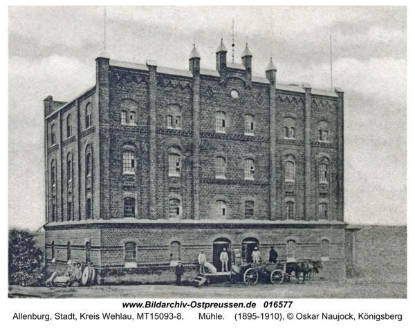 Allenburg, Mühle