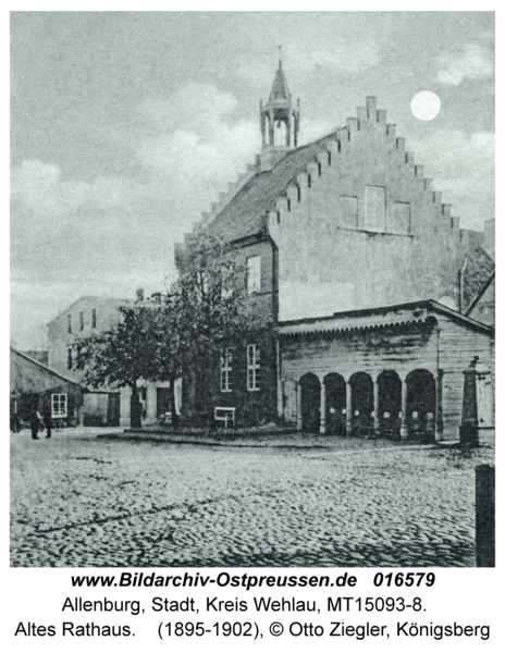 Allenburg, Altes Rathaus