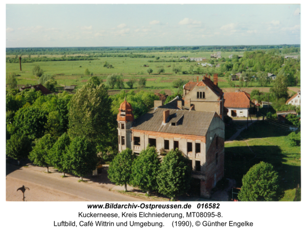 Kuckerneese, Luftbild, Café Wittrin und Umgebung