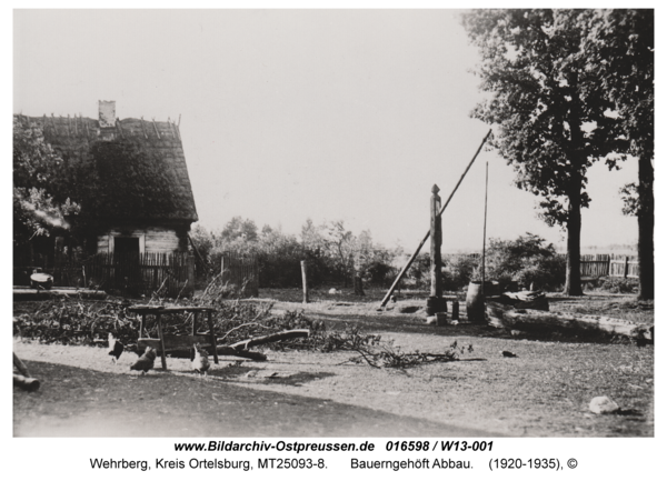 Wehrberg, Bauerngehöft Abbau