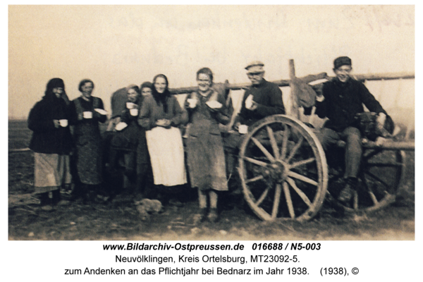 Neuvölklingen, zum Andenken an das Pflichtjahr bei Bednarz im Jahr 1938