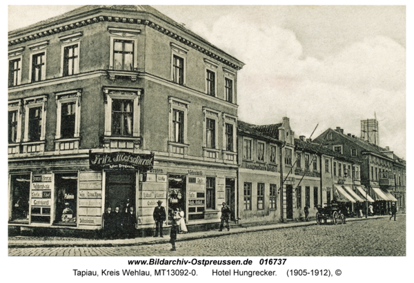 Tapiau, Hotel Hungrecker