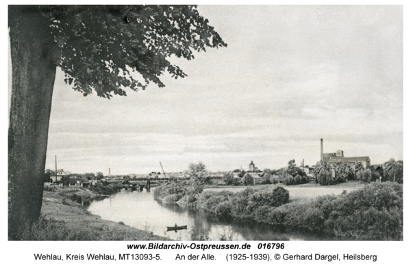 Wehlau, An der Alle