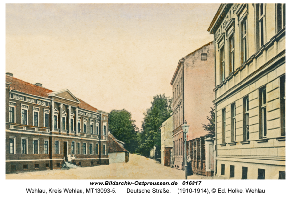 Wehlau, Deutsche Straße