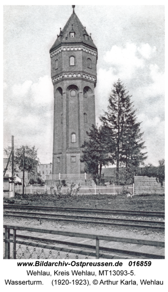 Wehlau, Wasserturm