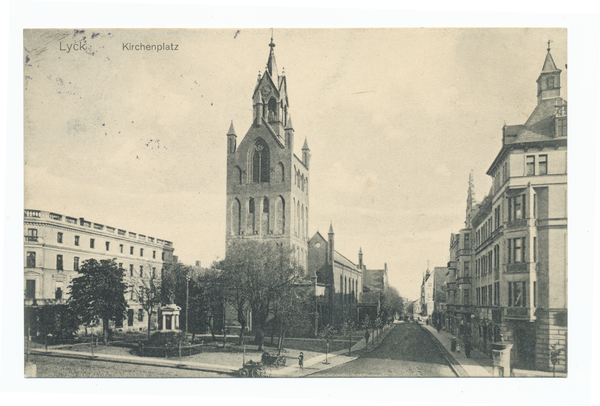 Lyck, Kirchenplatz