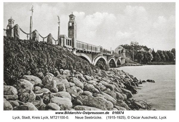 Lyck, Neue Seebrücke