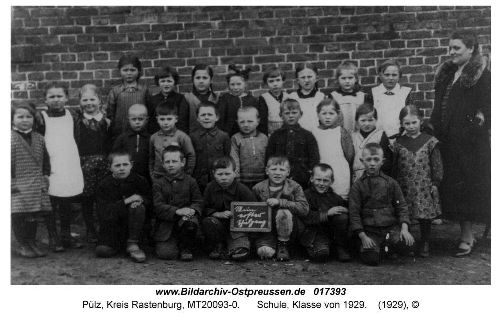 Pülz, Schule, Klasse von 1929