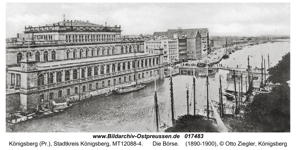 Königsberg, Die Börse