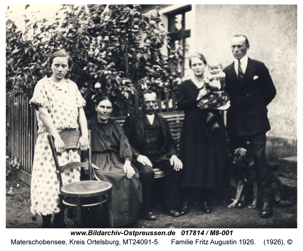 Materschobensee, Familie Fritz Augustin 1926