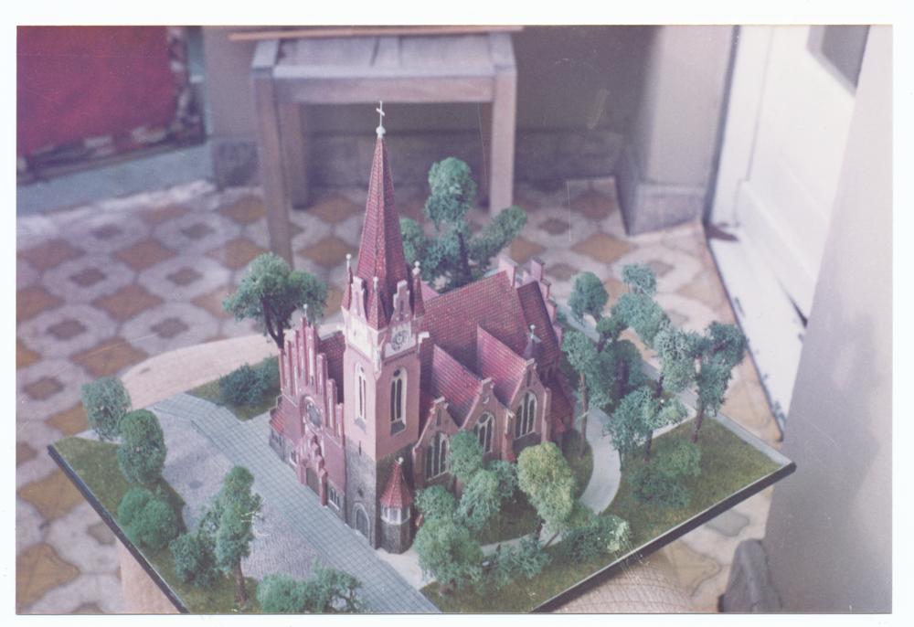 Tilsit, Kreuzkirche, Modell