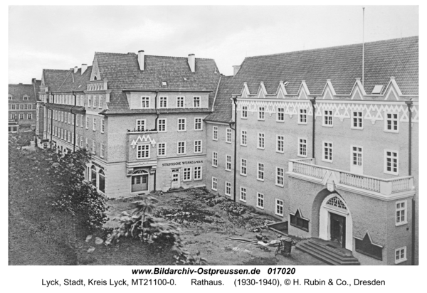 Lyck, Rathaus