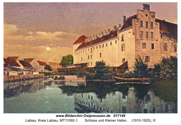 Labiau, Schloss und Kleiner Hafen