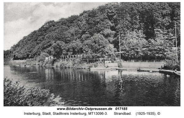 Insterburg, Strandbad