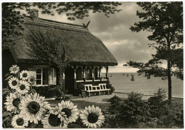 Nidden, höhenausblick vom Landhaus Isenfels