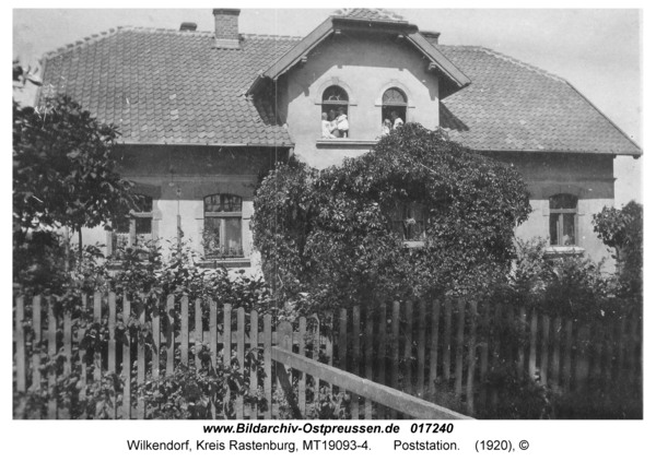 Wilkendorf, Poststation