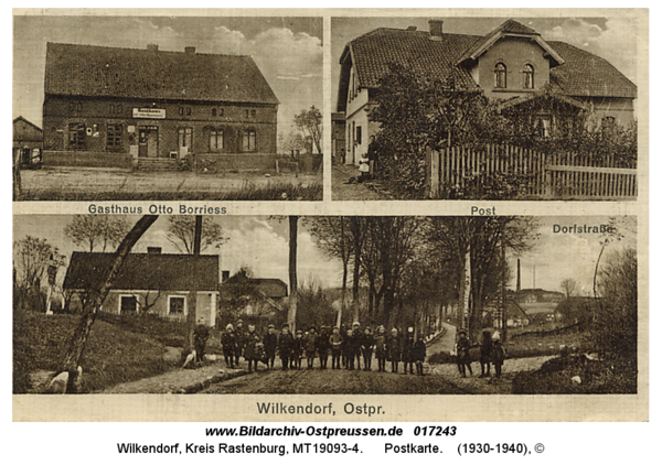 Wilkendorf, Postkarte