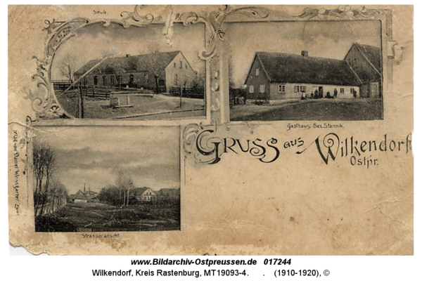 Wilkendorf, Postkarte