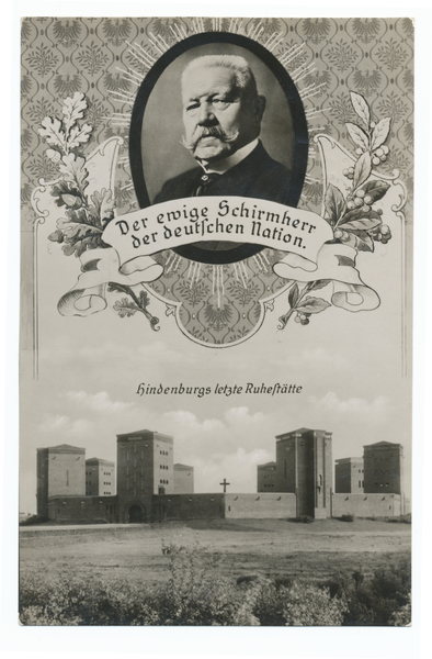 Hohenstein Kr. Osterode, Reichsehrenmal Tannenberg, letzte Ruhestätte Hindenburgs