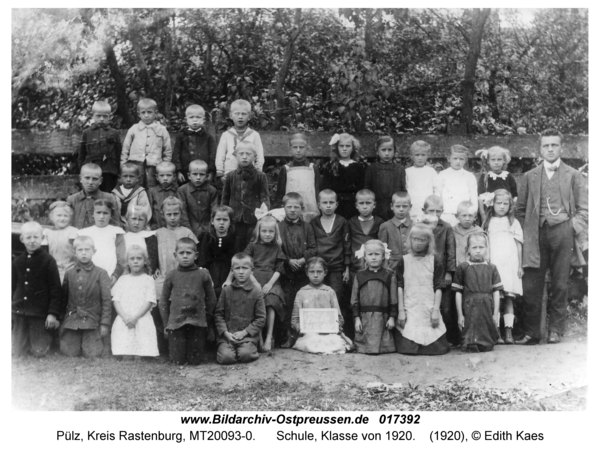 Pülz, Schule, Klasse von 1920
