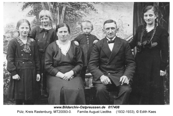 Pülz, Familie August Liedtke