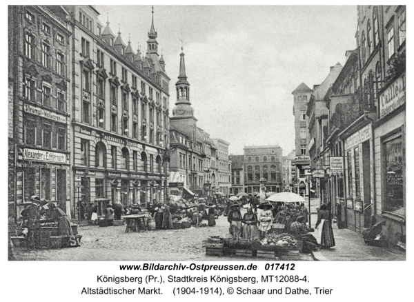 Königsberg, Altstädtischer Markt