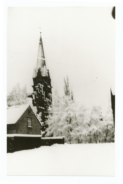 Tilsit, Neue Straße, Blick auf die Kreuzkirche