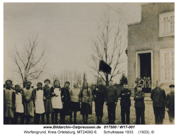 Worfengrund, Schulklasse 1933