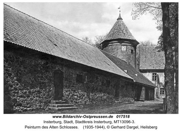 Insterburg, Peinturm des Alten Schlosses